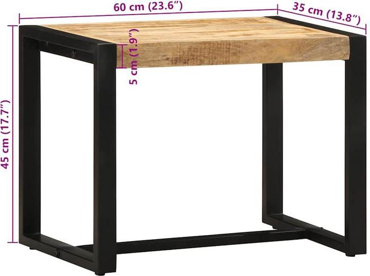 Image du produit vidaXL Bank (60 cm)