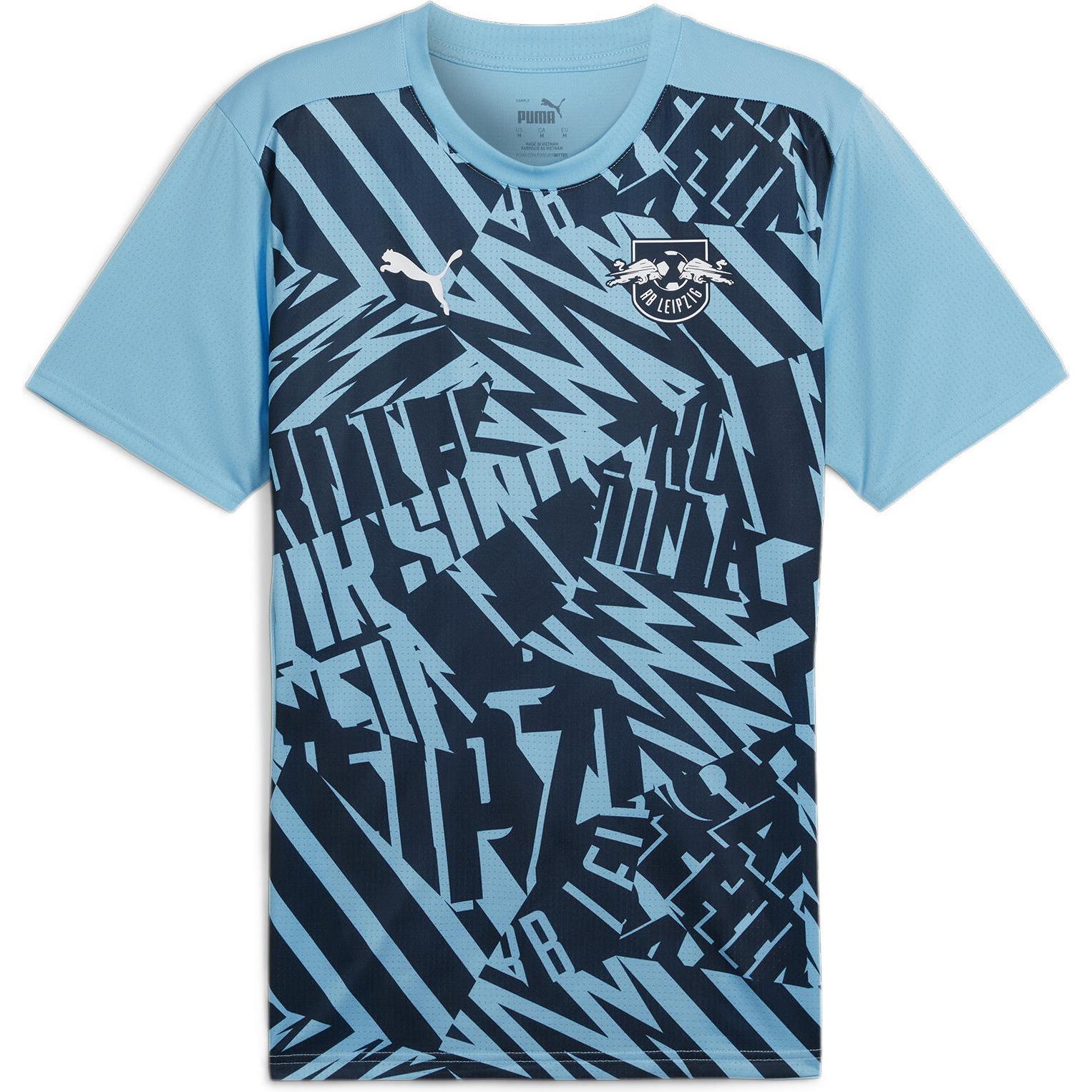 Puma, Herren, Sportshirt, RBL Prematch SS Jersey (S), Blau, S