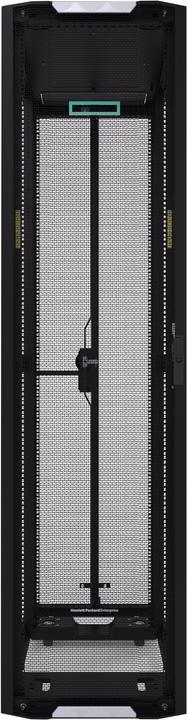 Actual product image HPE 800mm x 1200mm G2 Enterprise Shock Network Rack - Cabinet - Black with Silver (42 RU, 19 inch rack)