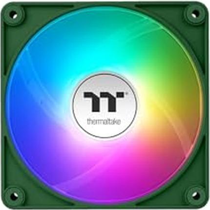 Actual product image Thermaltake TT CT140 EX Reverse ARGB PC Cooling Fan 3 Pack Racing Green (140 mm, 3 x)