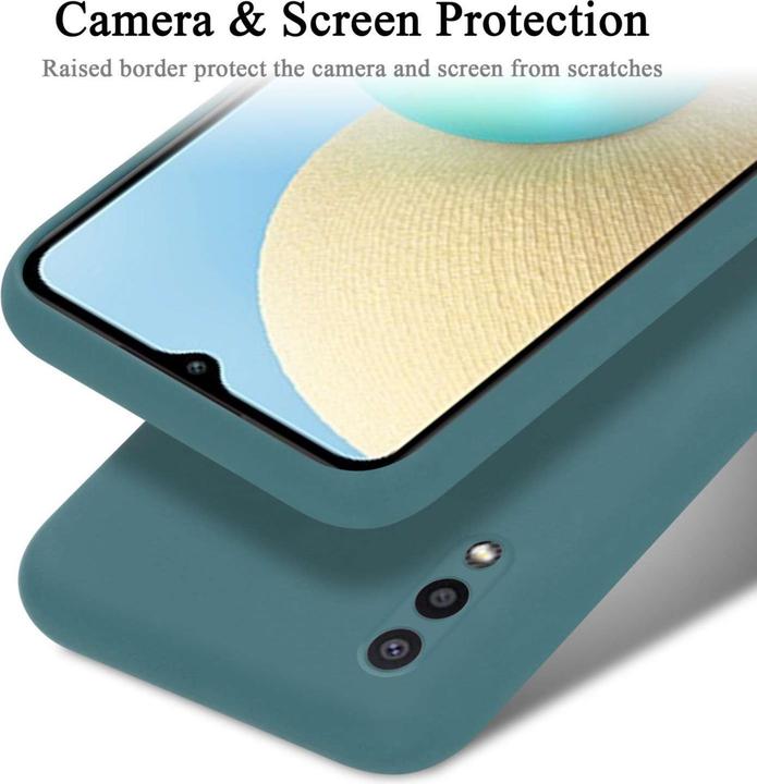 Image du produit Cadorabo Coque pour Samsung Galaxy A02 / M02 TPU Liquid Silicone Case (Samsung Galaxy A02, Samsung Galaxy M02)