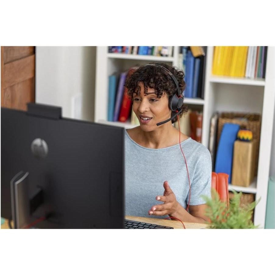 HP Blackwire C5210 USB-C Headset (Kabelgebunden, USB-C), Office Headset, Schwarz