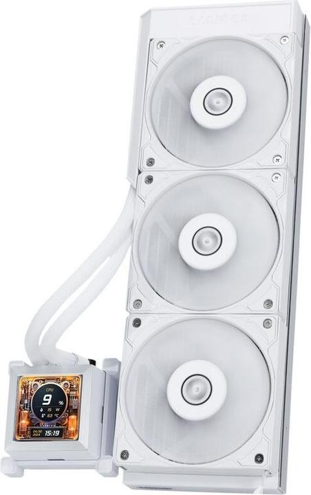 Lian-Li HydroShift LCD 360S complete water cooling system - white