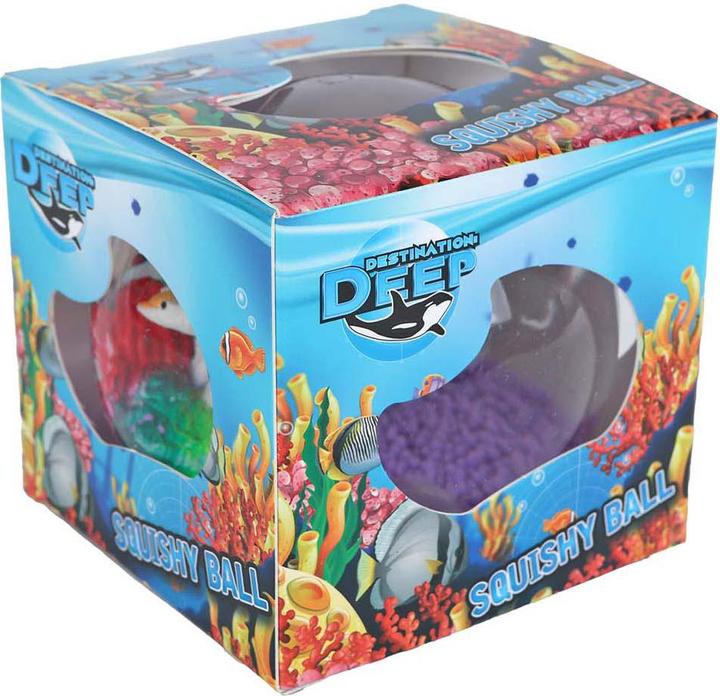 Actual product image Hipo Destination Deep Ocean Ball mit Meeresbewohnern, 9cm