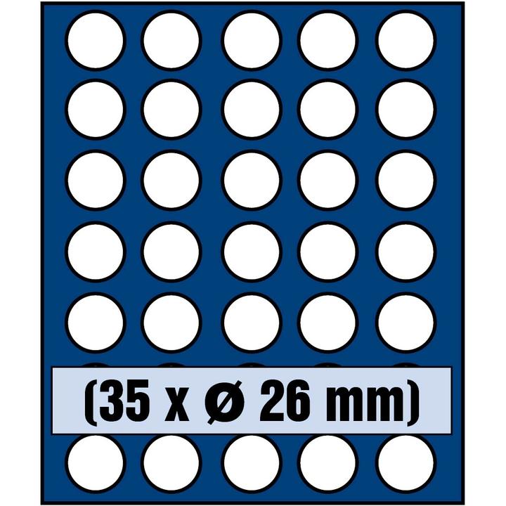 Actual product image Safe Tray for 35 coins up to 26 mm Ø
