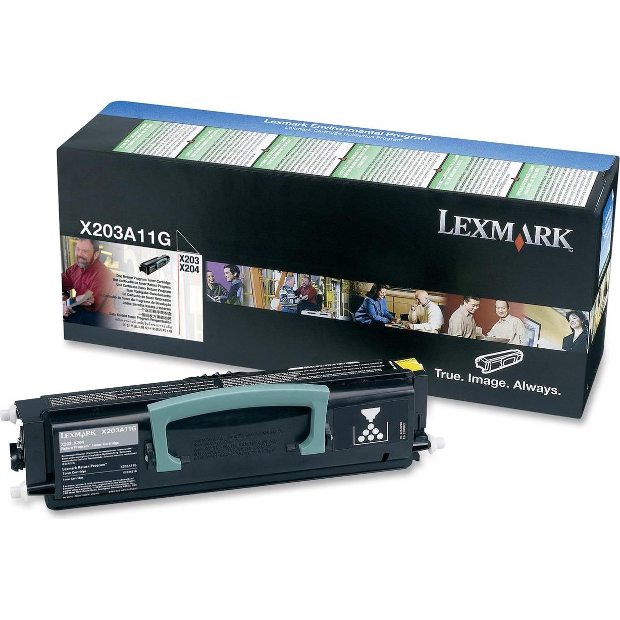 Lexmark, Toner, X203a11g (BK)