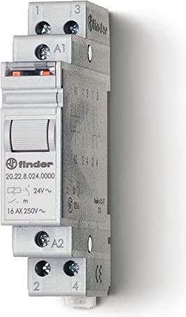 Actual product image Finder Power supply 230VAC 20.22.8.230.4000 series 20 for DIN rail 2S 16A 20.22.8.230.4000 (202282304000)