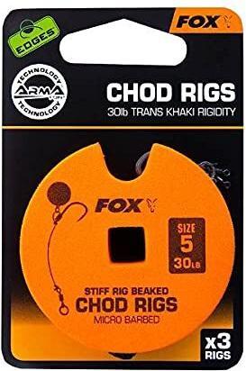 Fox Rage Edges Chod Rigs Standard