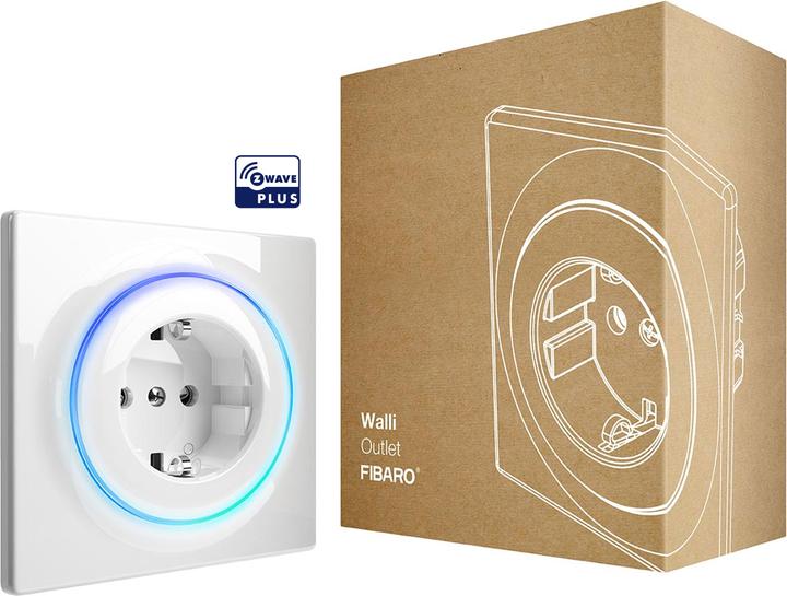 Actual product image Fibaro Walli Outlet type F land