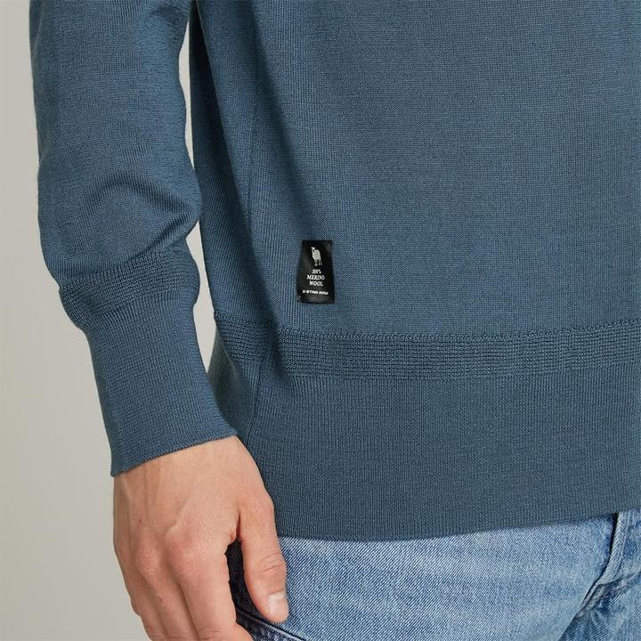 Produktbild G-Star Premium Core Mock Knit mit originellem Look und bequemer Passform (S)