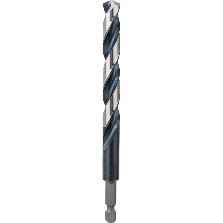 Bosch Professional Zubehör, Punta da trapano, PRO Metal HSS-G HEX Impact Spiralbohrer, 11mm (11 millimetri)