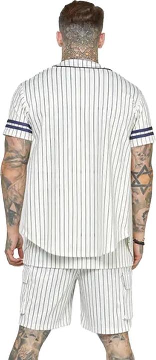 Immagine prodotto Siksilk Maglia Baseball Uomo (XXL)