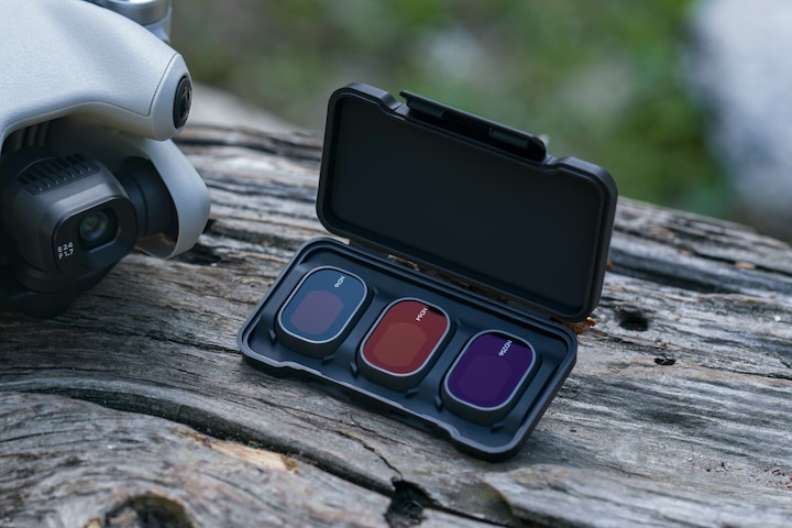 Image du produit DJI Jeu de filtres ND (ND 16/64/256) (Filtres pour drones, DJI Mini 4 Pro)