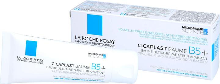 Produktbild La Roche Posay Cicaplast Baume B5+: Reparierende Creme für geschädigte und irritierte Haut (Körpercreme, 40 ml)