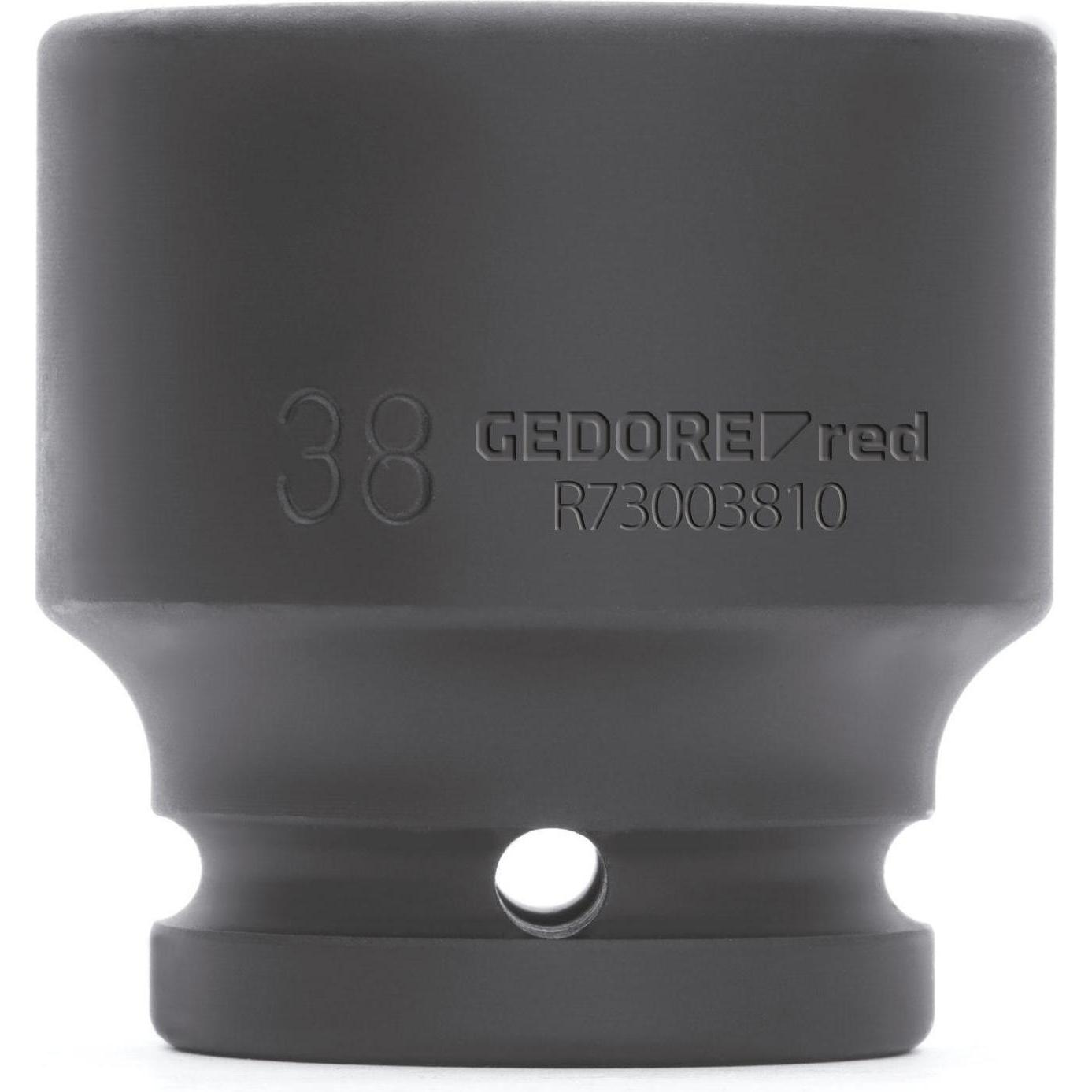 Gedore Red, Steckschlüssel + Stecknuss, red R73003210 Kraftschraubereinsatz 3/4" 6-kant 32 mm Länge 56 mm (32 mm)