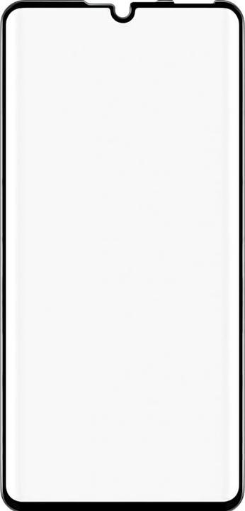 Actual product image Tanius Front Cover Clear Screen Protector Blue Shield for nova 4e / P30 lite, black (Huawei P30 Lite, Huawei P30 Lite New Edition)