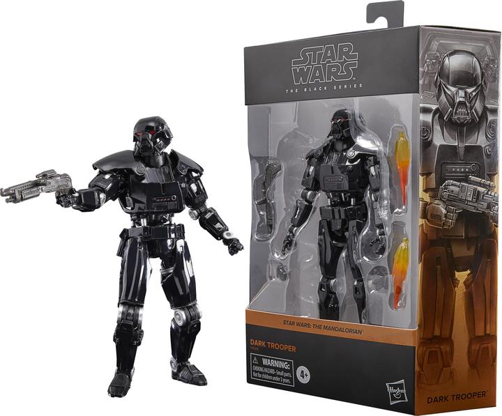 Actual product image Hasbro The Black Series Dark Trooper: The Mandalorian