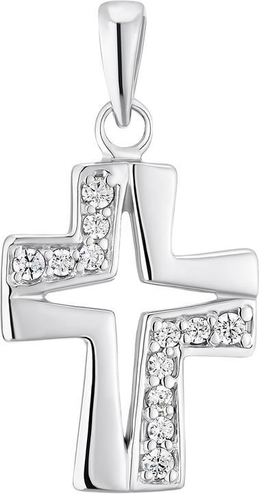 Immagine prodotto Amor Per le signore, Croce in argento 925 con zirconi (Argento 925)