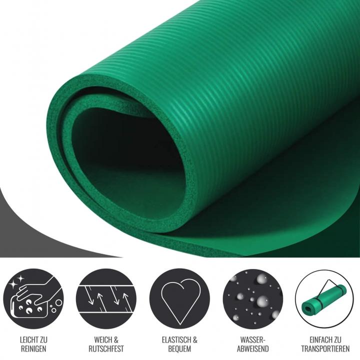 Actual product image Gorilla Sports Yoga mat (15 mm)