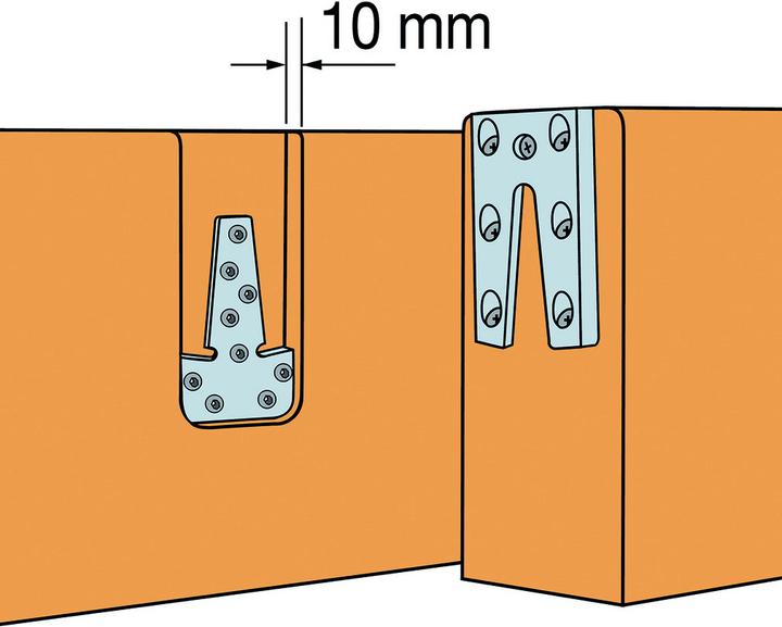 Produktbild Simpson Sst Passverbinder (Einhängerverbinder, 1 Stk.)