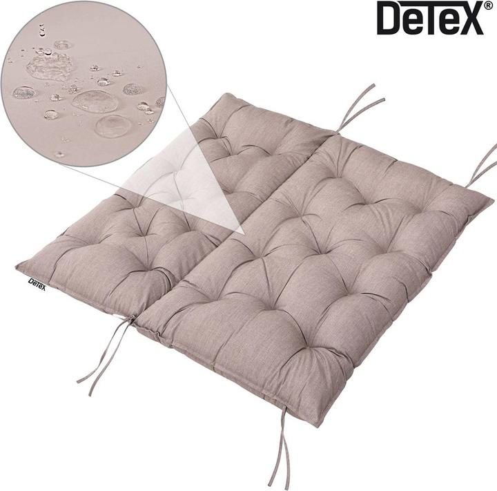Actual product image Detex Chair cushion (110 x 100 x 8 cm)