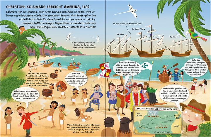 Produktbild Mein grosses Abenteuer-Stickerbuch - Entdecker und Abenteurer