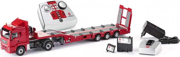 Image du produit Siku Camion avec remorque surbaissée
