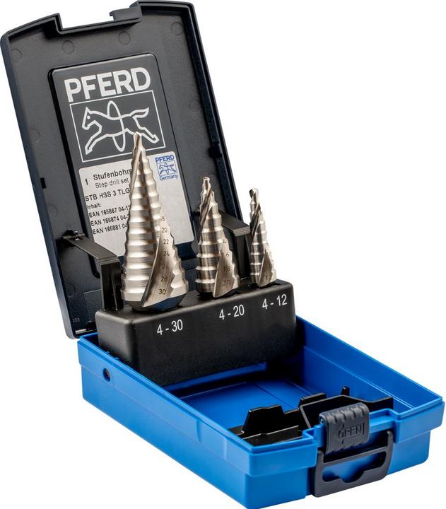 Actual product image Pferd Step drill HSS 04 30 mm shank ø 10 (30 millimetres)