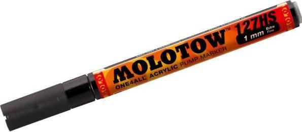 Actual product image Molotow Felt-tip pen One4all 127HS-EF signal bck 180 (Black, 1 mm, 1 x)