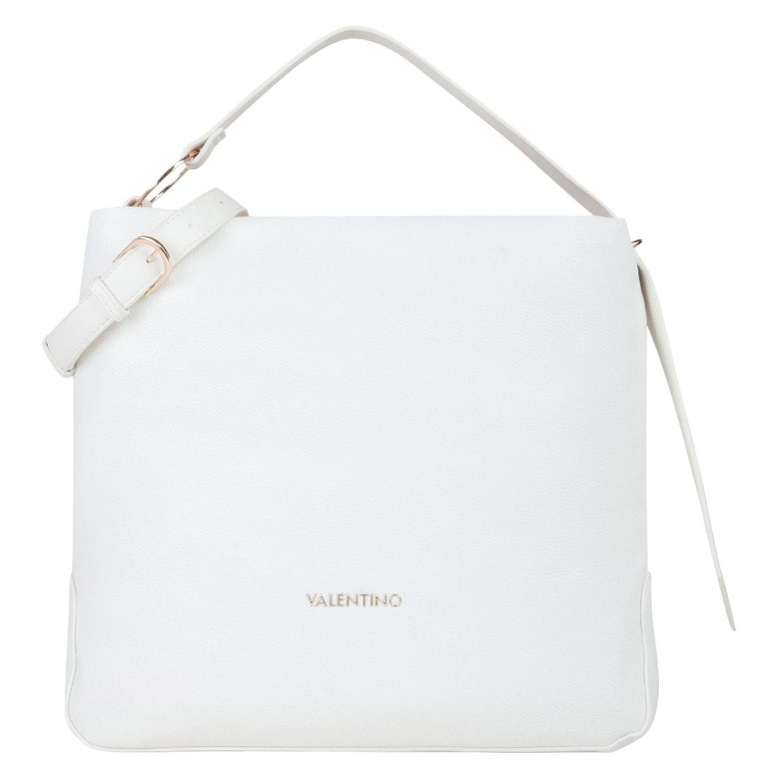Valentino, Damen, Handtasche, Peonies Re Hobo Bag, Weiss