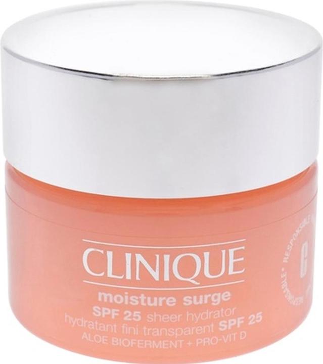 Immagine prodotto Clinique - Moisturizing gel cream Moisture Surge SPF 25 (Sheer Hydrator) - Volume: 30 ml (30 ml, Crema da giorno, SPF 25)