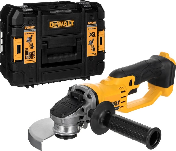 Actual product image DeWalt DCG412NT-XJ Battery Angle Grinder (125 mm)