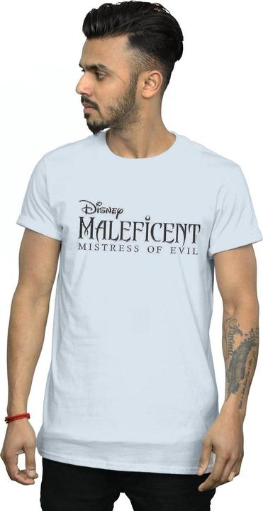 Actual product image Disney Mens Maleficent Mistress Of Evil Logo T-Shirt (L)