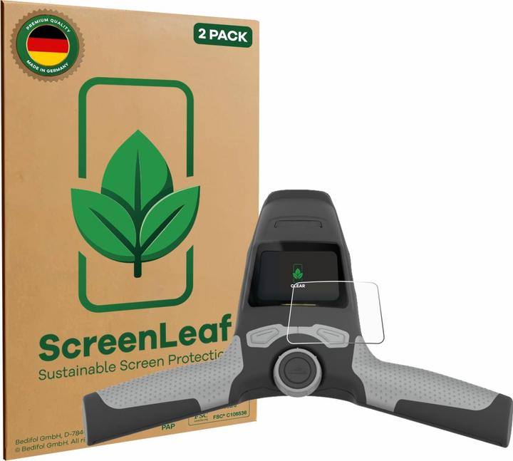 Actual product image ScreenLeaf Screen Protector sustainable Screen Protection, clear, anti-scratch