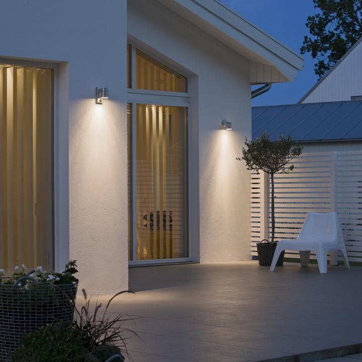 Actual product image Konstsmide Outdoor wall lamp halogen GU10 (GU10, IP44)