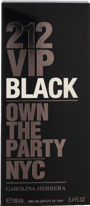 Actual product image Carolina Herrera 212 VIP Menack Eau de Parfum - 100ml (Eau de parfum, 100 ml)