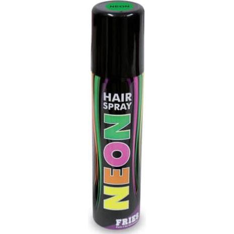 Fries, Haarfarbe, Color-Haarspray 100ml Neon grün (Neon Grün)