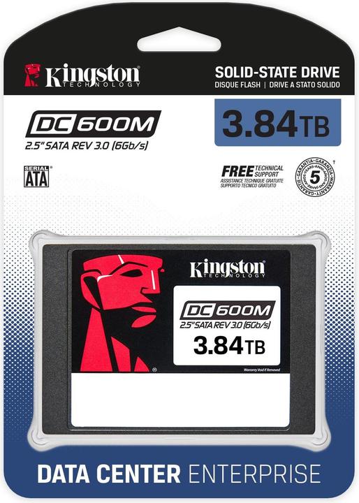 Produktbild Kingston DC600M (3840 GB, 2.5")