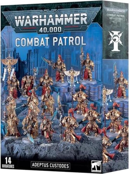 Actual product image Games Workshop Warhammer 40,000 - Adeptus Custodes Combat Patrol 2024 (Plastic)
