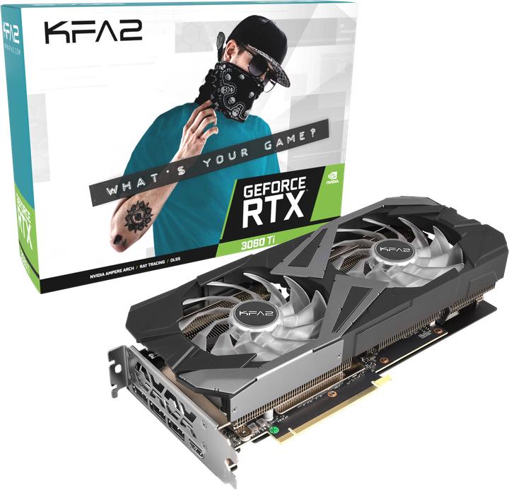 Produktbild KFA2 GeForce RTX 3060 Ti EX LHR (8 GB)