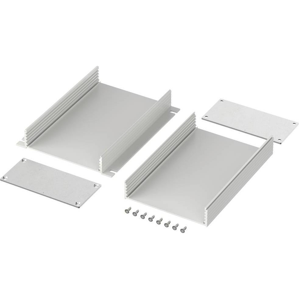 Thumbnail - Bopla Filotec Aluminium Enclosure F1048-160WL (Gehäuse), Elektronikzubehör + Gehäuse, Silber