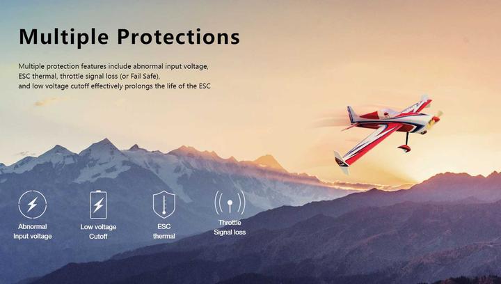 Image du produit Hobbywing Skywalker V2 50A 3-4s, 5A BEC