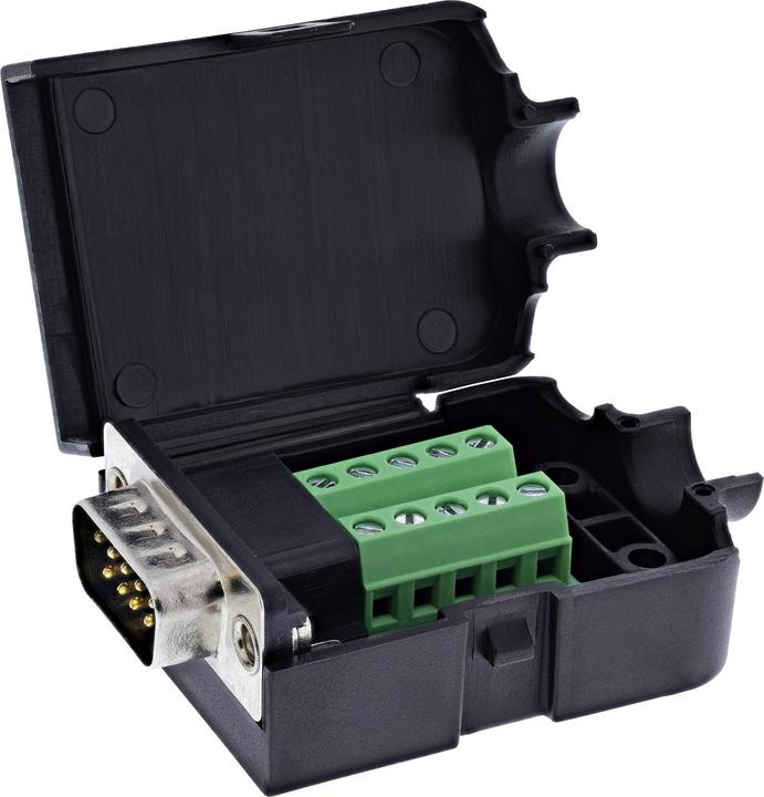 Produktbild InLine D-Sub 9 Breakout-Terminalblock (0.07 m)
