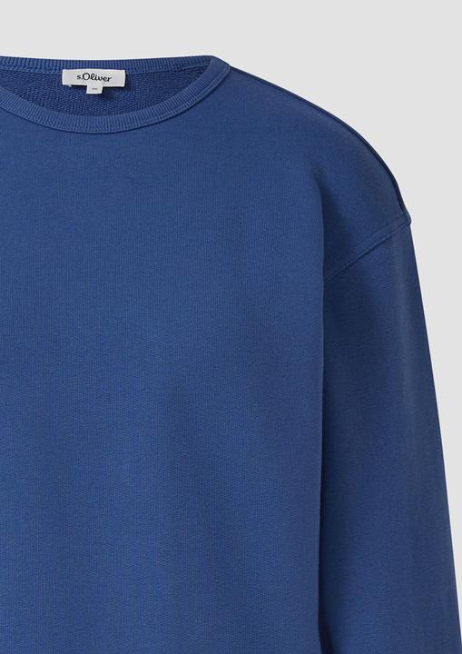 Produktbild s.Oliver Sweatshirt Sweatshirt im Relaxed Fit mit Rollsaum (44)