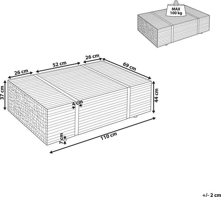 Image du produit Beliani Gander
