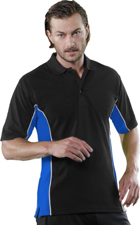 Produktbild Gamegear Track Piqué PoloShirt Kurzarm Einsätze in Kontrastfarbe (S)