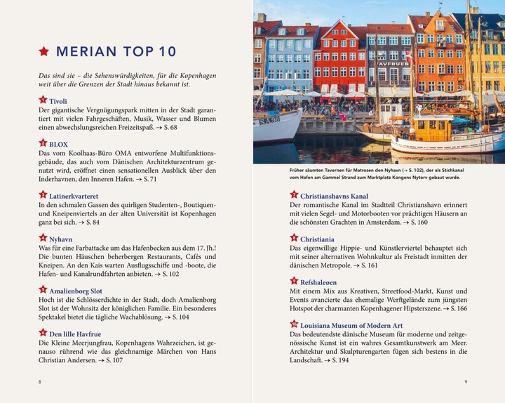 Produktbild MERIAN Reiseführer Kopenhagen (Deutsch, Thomas Borchert, 2021)