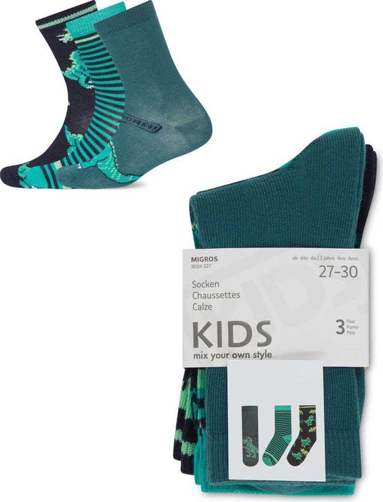 Produktbild Kids Knaben Socken 3-teilig (27 - 30)