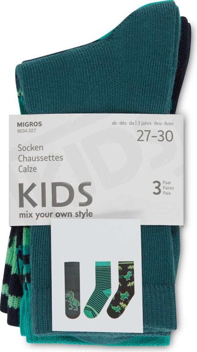 Produktbild Kids Knaben Socken 3-teilig (27 - 30)