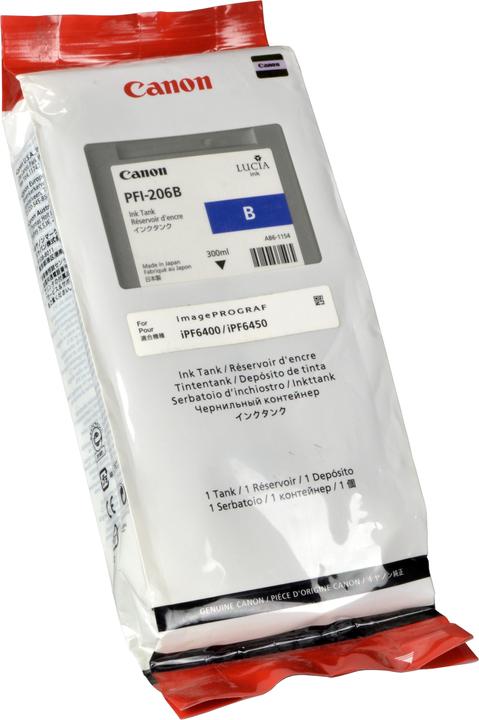 Produktbild Canon Tinte Large Format blue Orig.Nr. PFI-206B (B)
